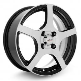 X`trike X-118 6x15 PCD4x100 ET45 DIA 54.1  BK/FP